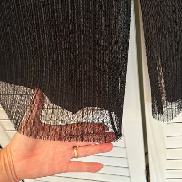 Cocktail Evening Pants Size Medium Vintage 80s Riazee Wide Leg - Picture 4 of 8